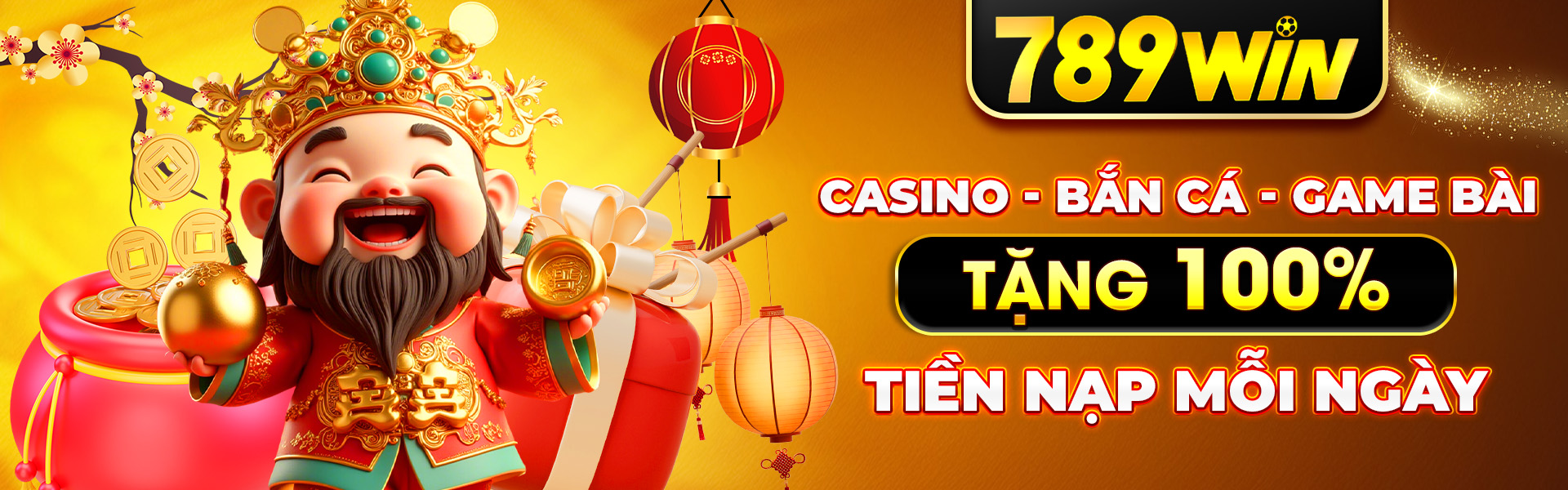 Casino - Bắn cá - Game bài Tặng 100% tiền nạp mỗi ngày